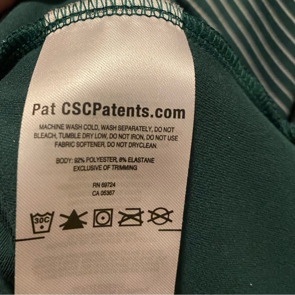 Columbia Green/White Stripe Omni-Wick Sweatshirt Small - Picture 4 of 6